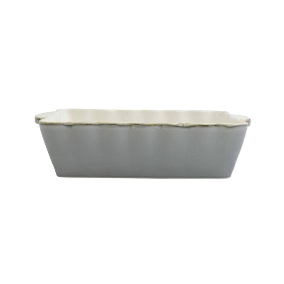 Gray Medium Rectangular Baker