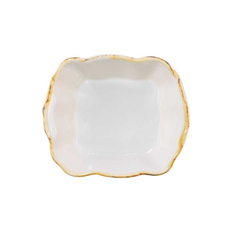 White Small Square Baker