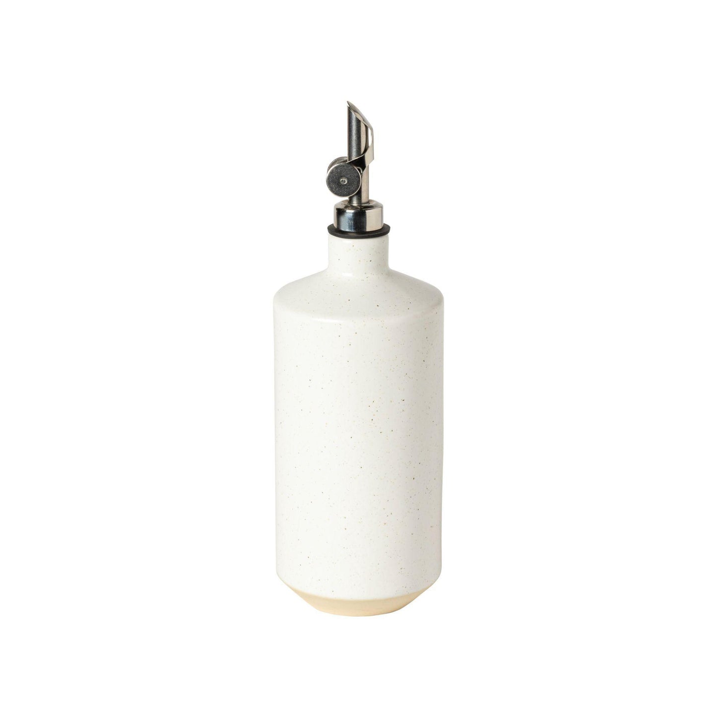 Cruet w/ wheel drizzler, White
