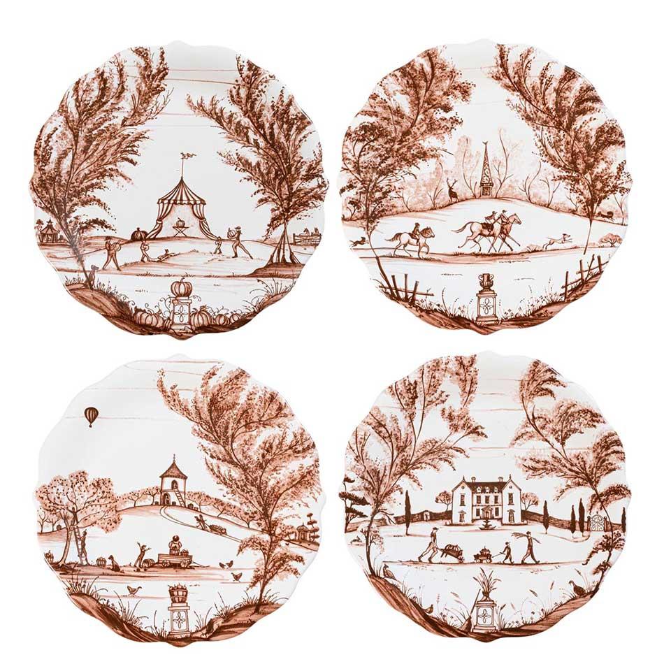 Party Plate Assorted Set/4