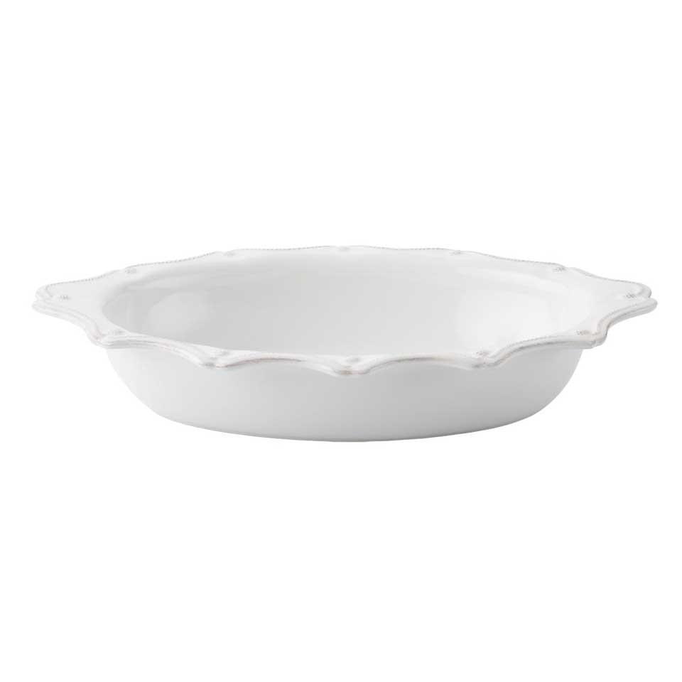 18" Oval Baker - Whitewash