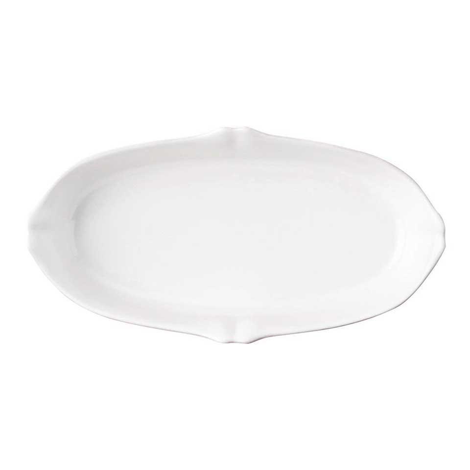 12" Oblong Server - Whitewash