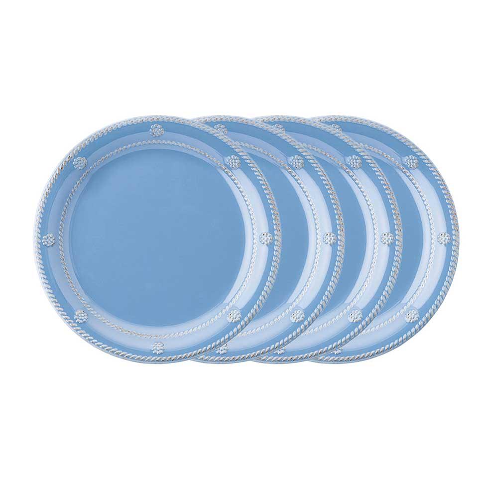 Dessert/Salad Plate Set/4 - Chambray