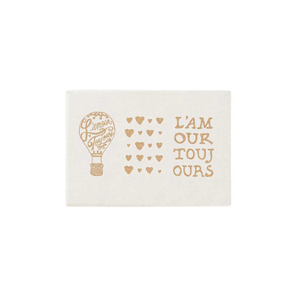 Note Card Assorted Set/6 - Gold