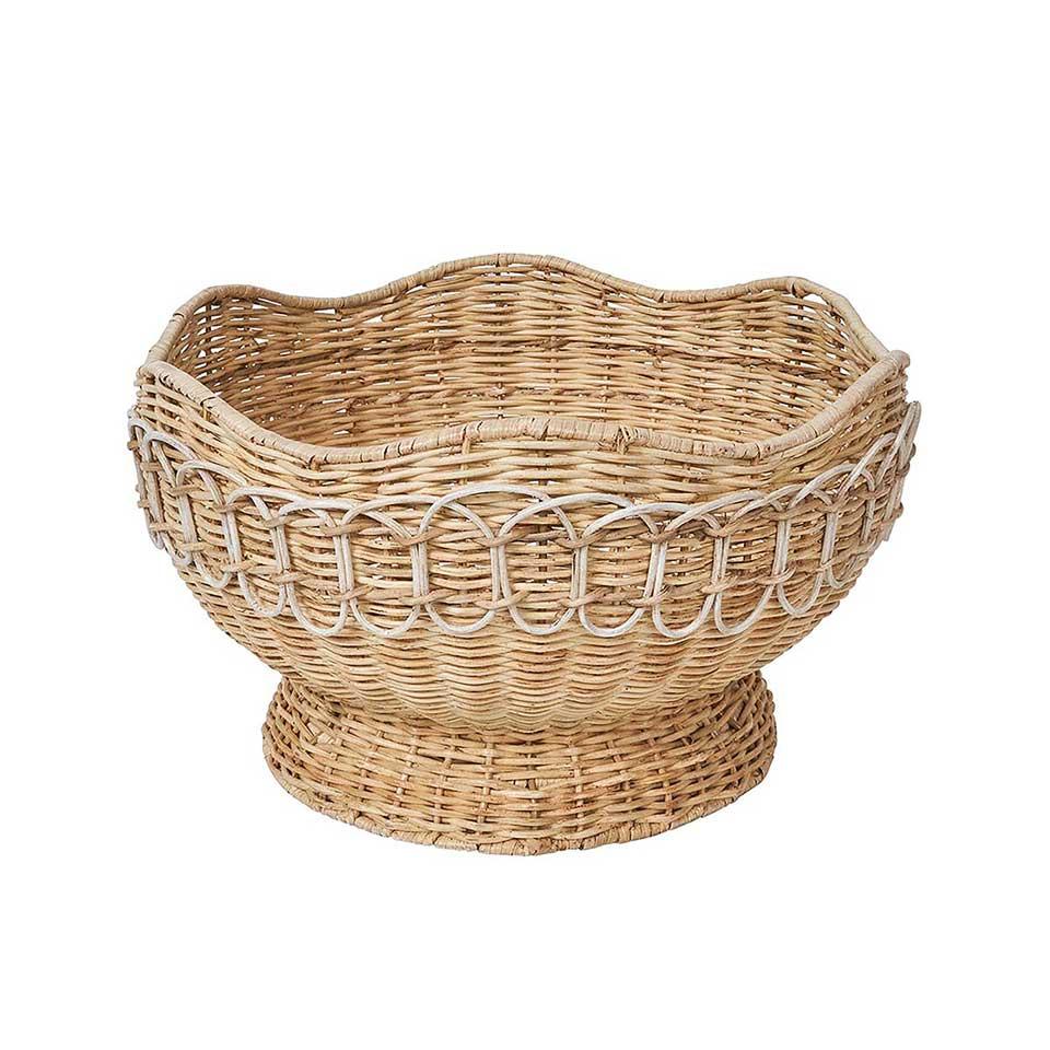 15" Bowl - Whitewash
