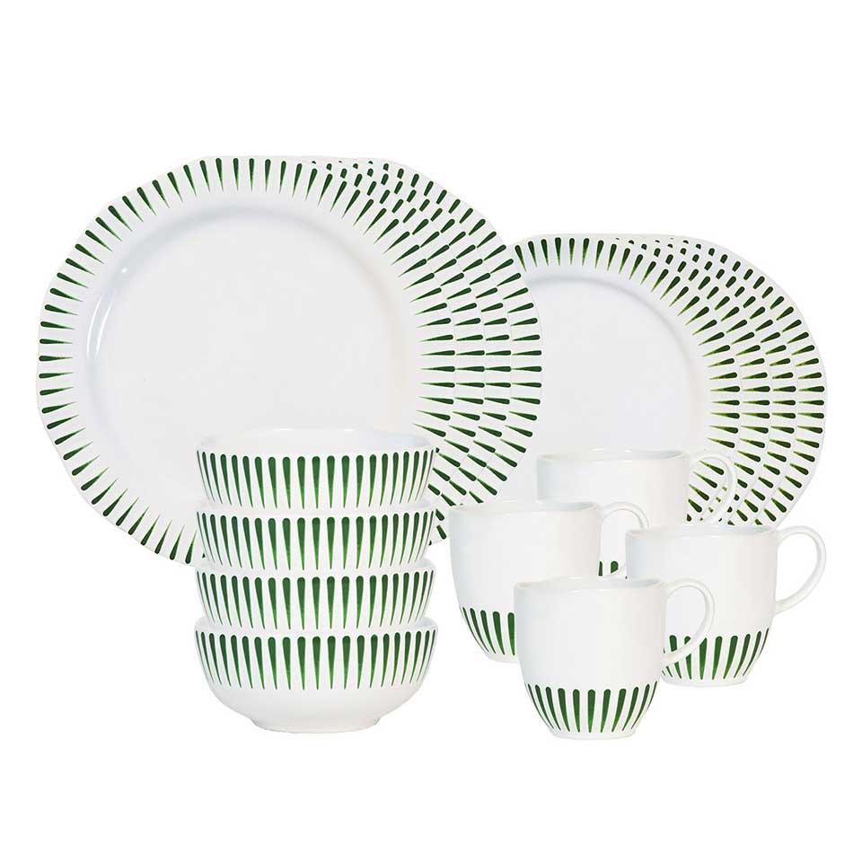 16pc Place Setting - Basil
