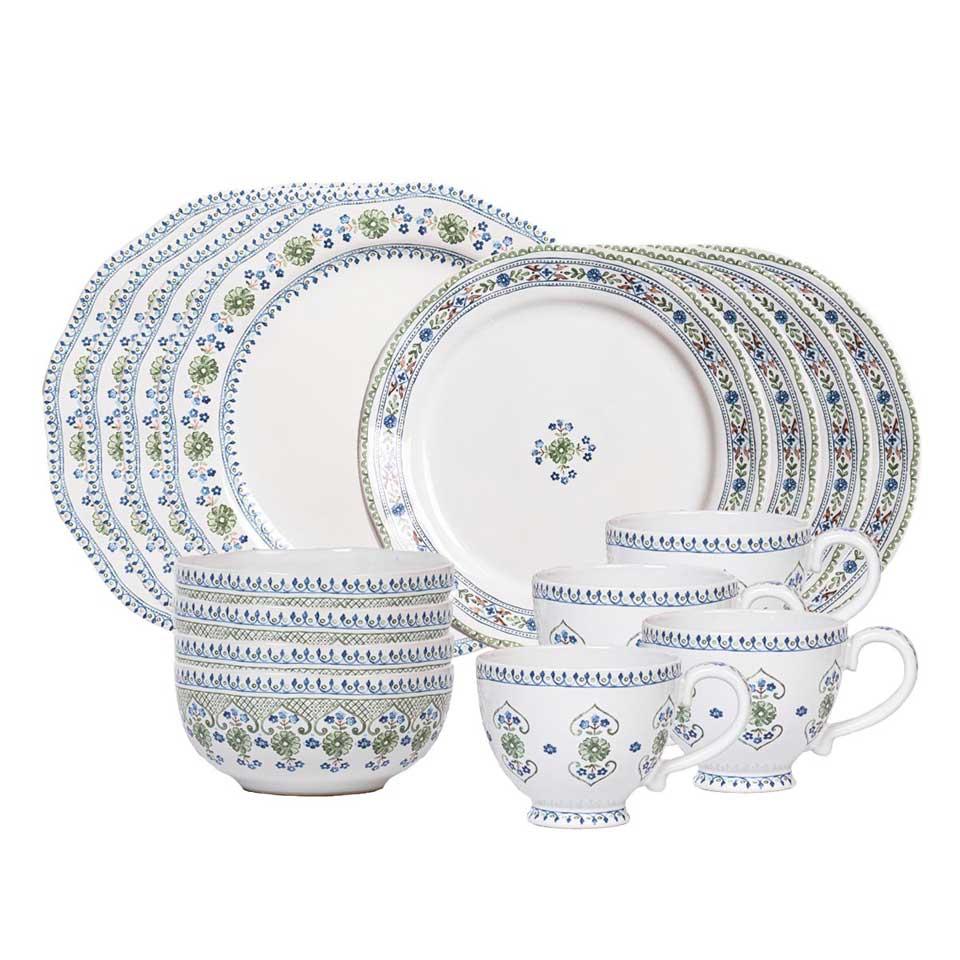 16pc Place Setting - Chambray