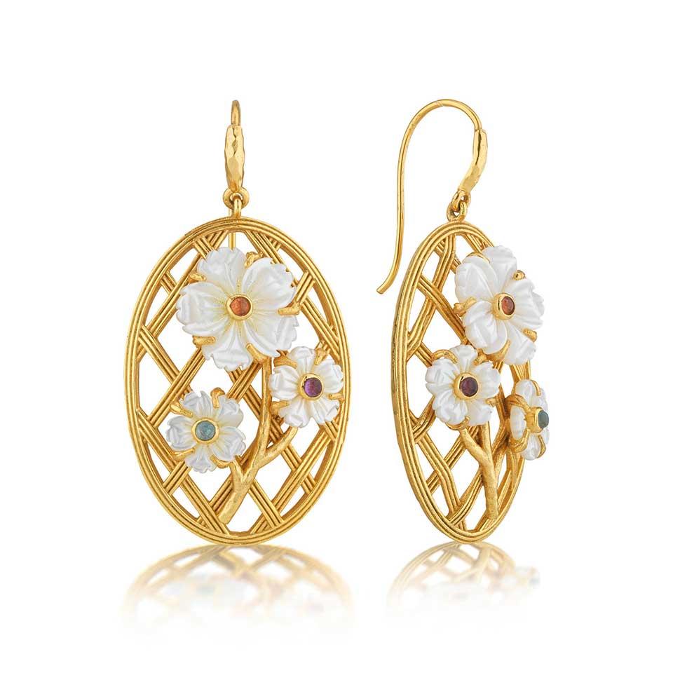 Lattice Earrings - Multi