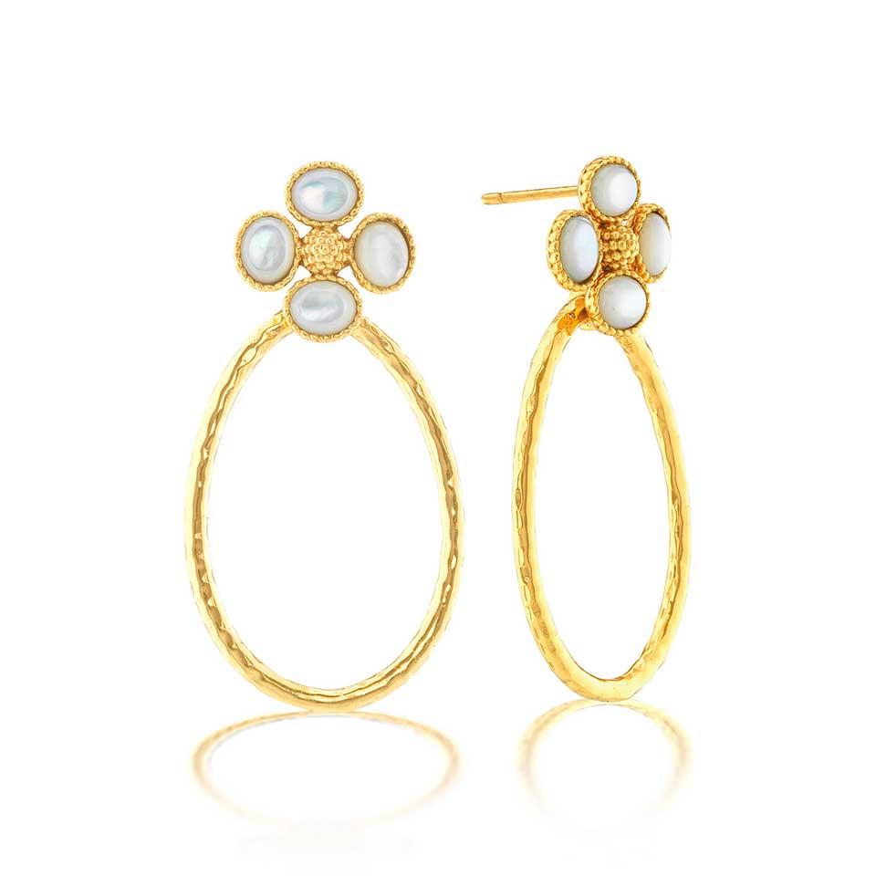 Teardrop Earrings - MOP