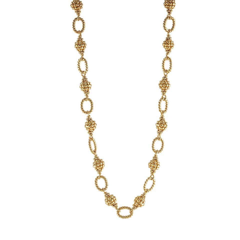 Bead Chain, 24" - Gold
