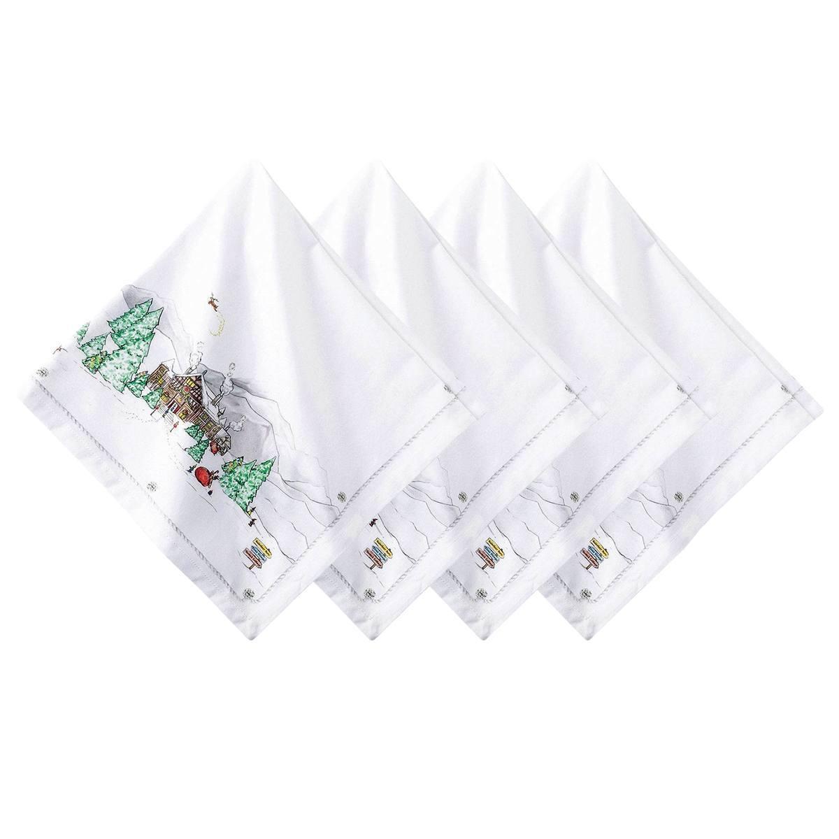 Berry & Thread North Pole Napkin Set/4