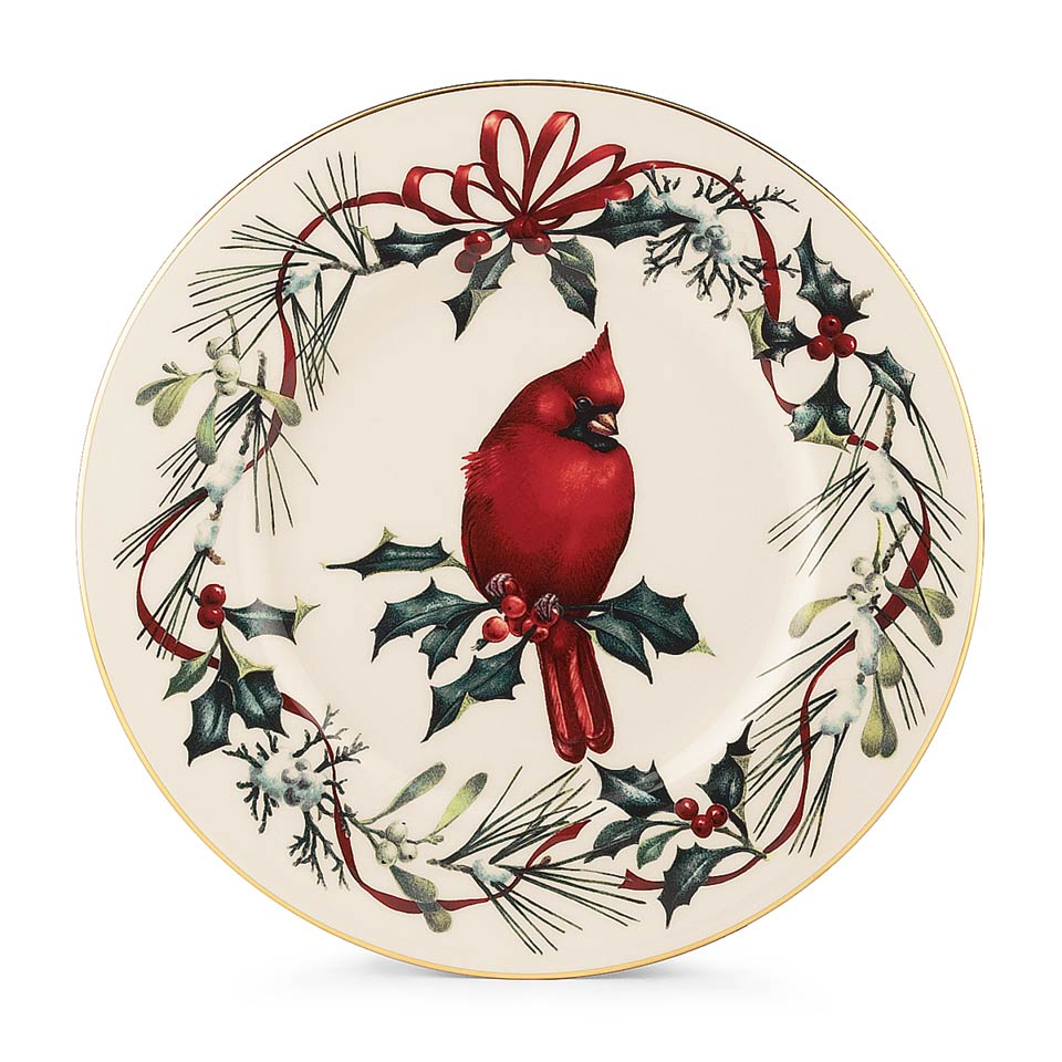 9" Cardinal Accent Plate