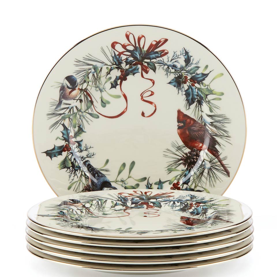 6pc Salad Plate Set