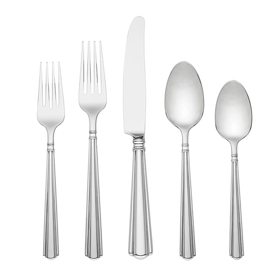 Amber Hill 65pc Flatware Set