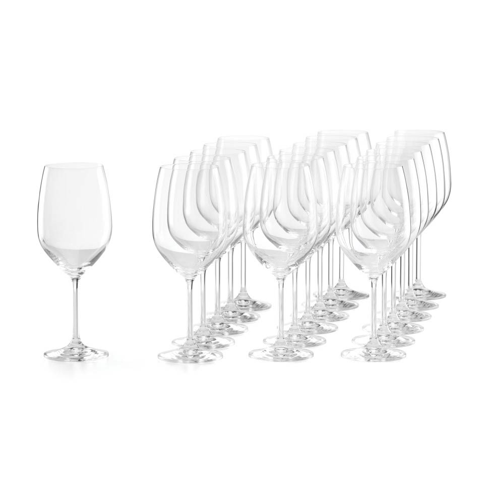 18pc White Wine Glass Set