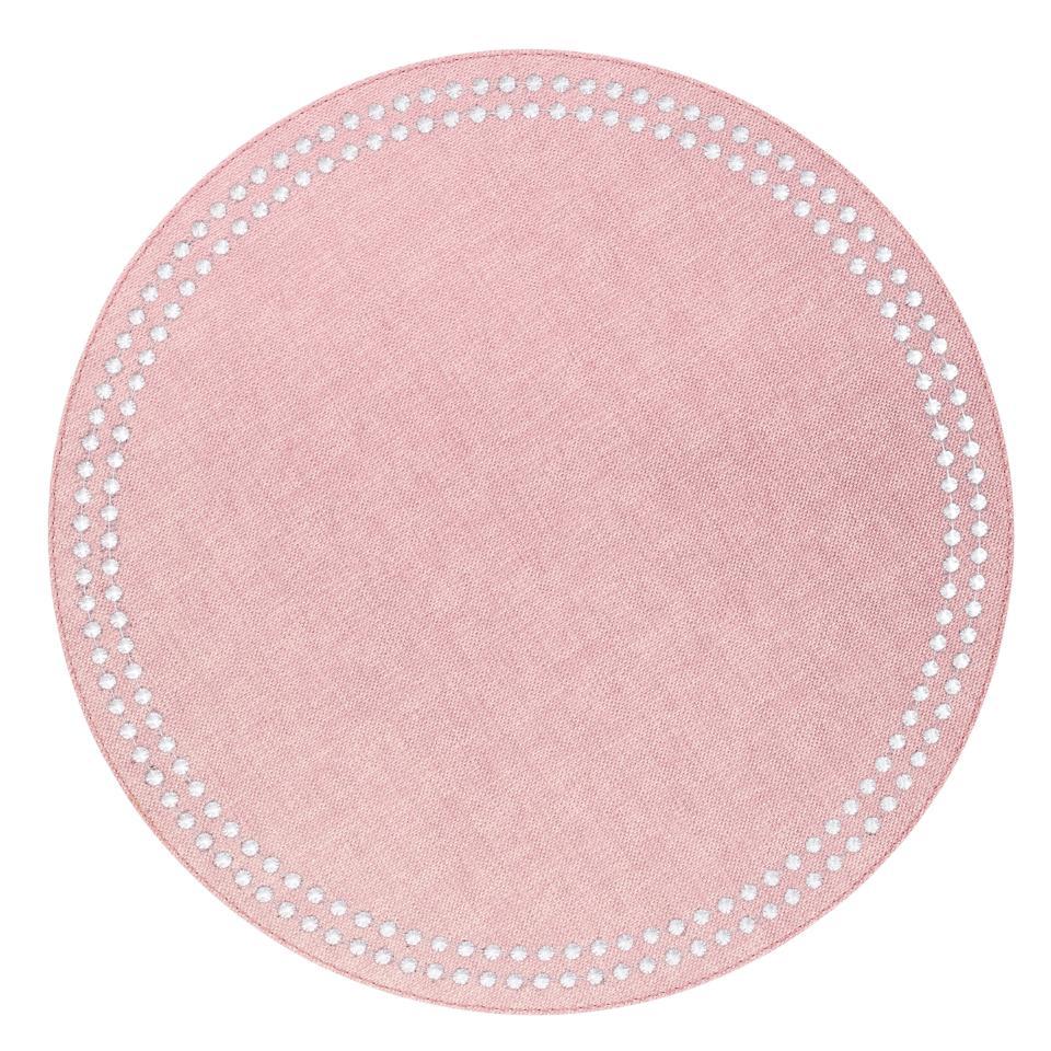 Rose/White Mats - Pack of 4