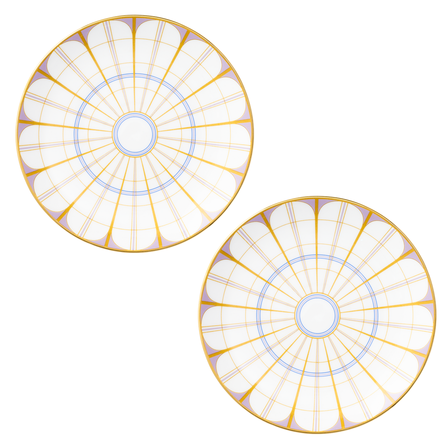 2x Coupe Plate 6"