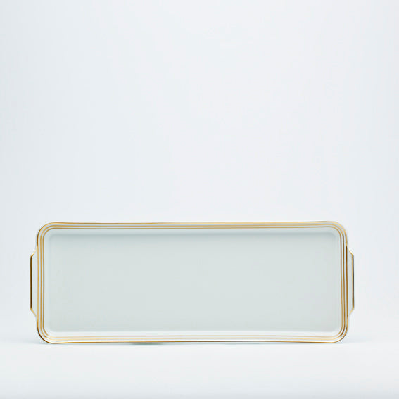 Rectangular cake platter