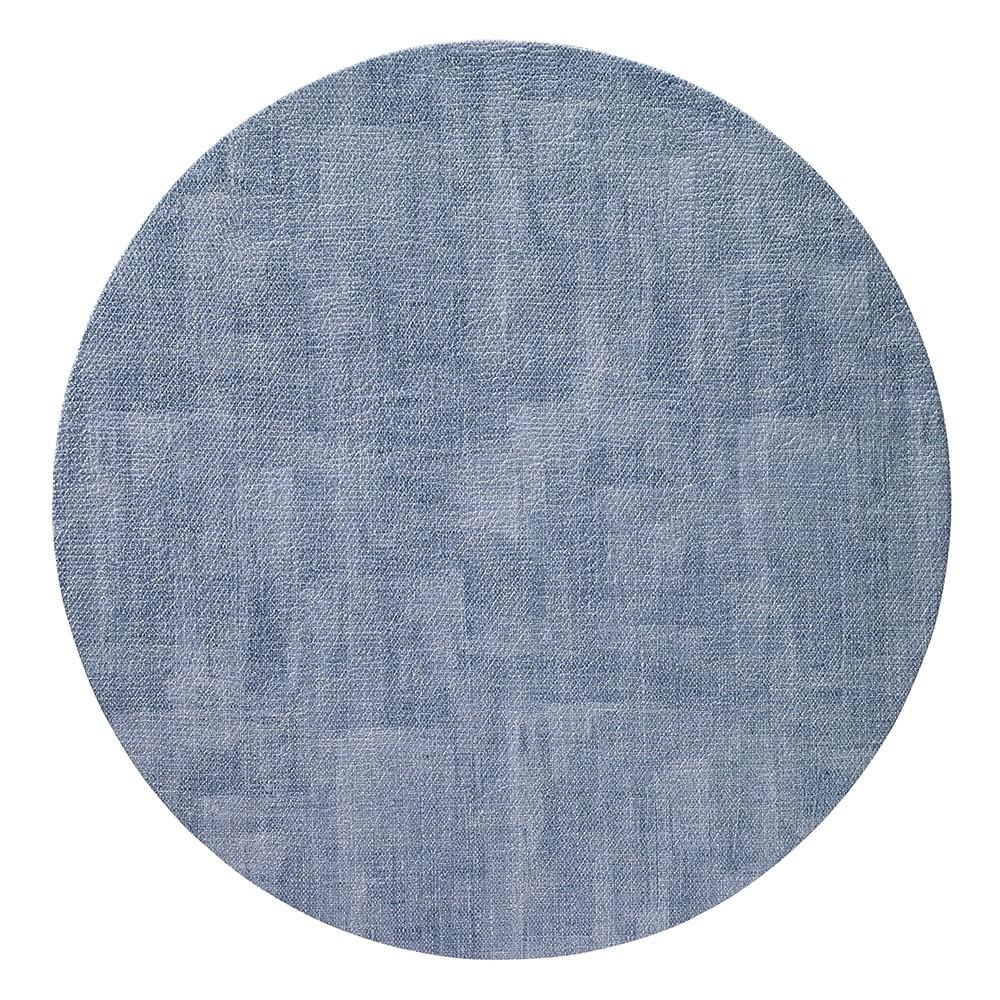 Ice Blue 16" Round Mats - Pack of 4