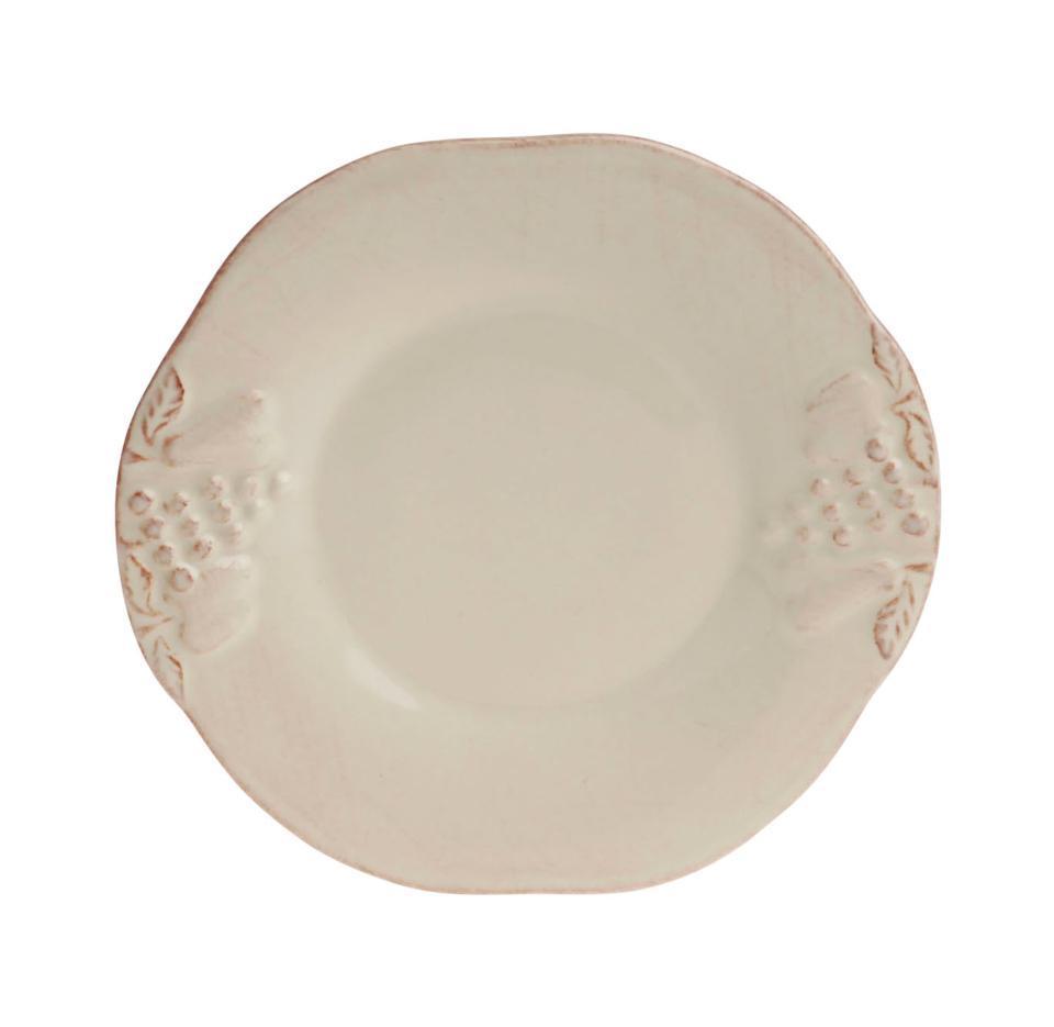 Bread Plate 6", Vanilla crème