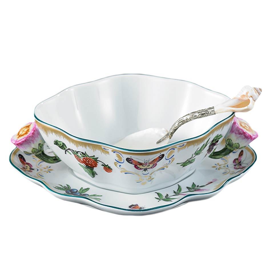 Cream Soup & Saucer