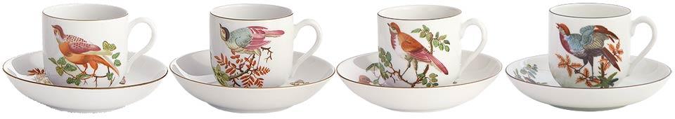 Tea Cup & Saucer Set Of 4