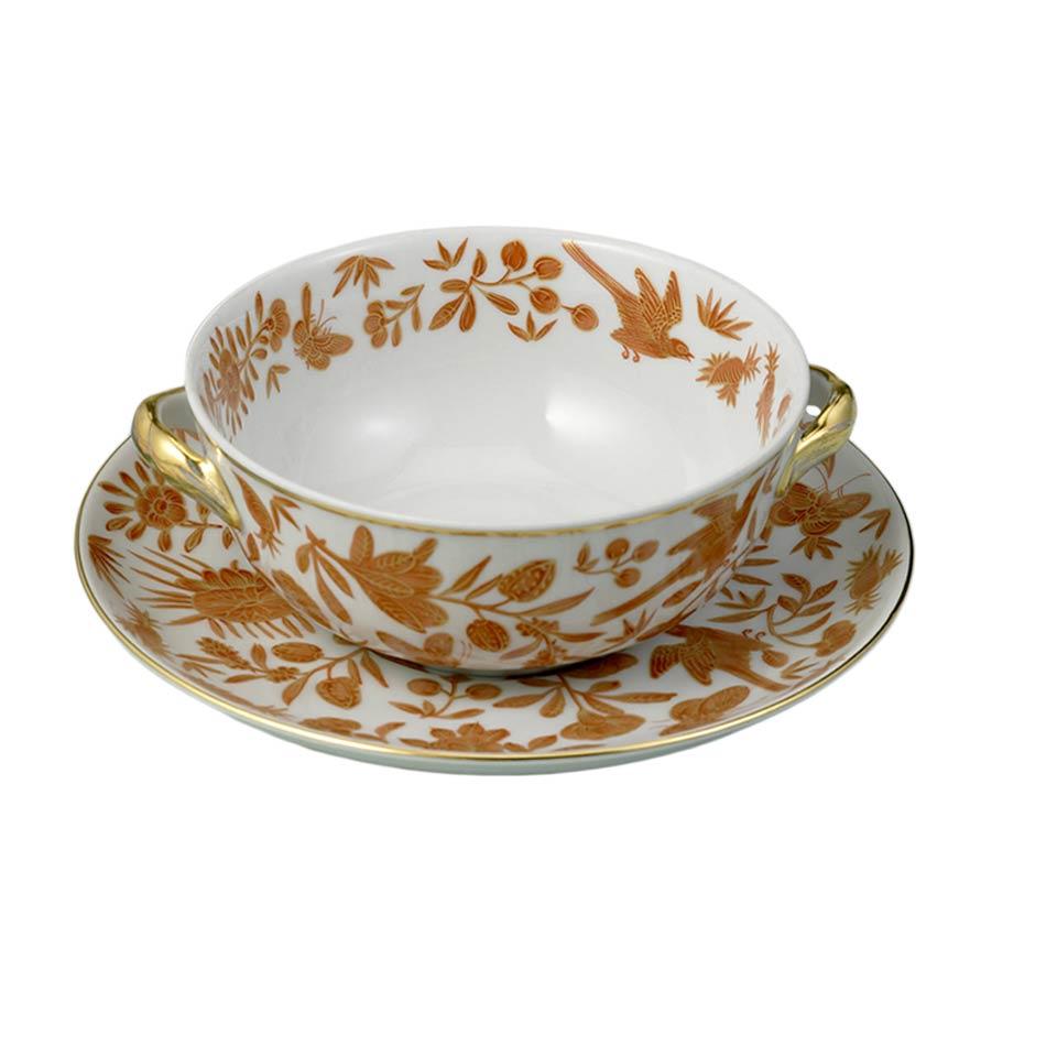 Cream Soup Cup & Saucer