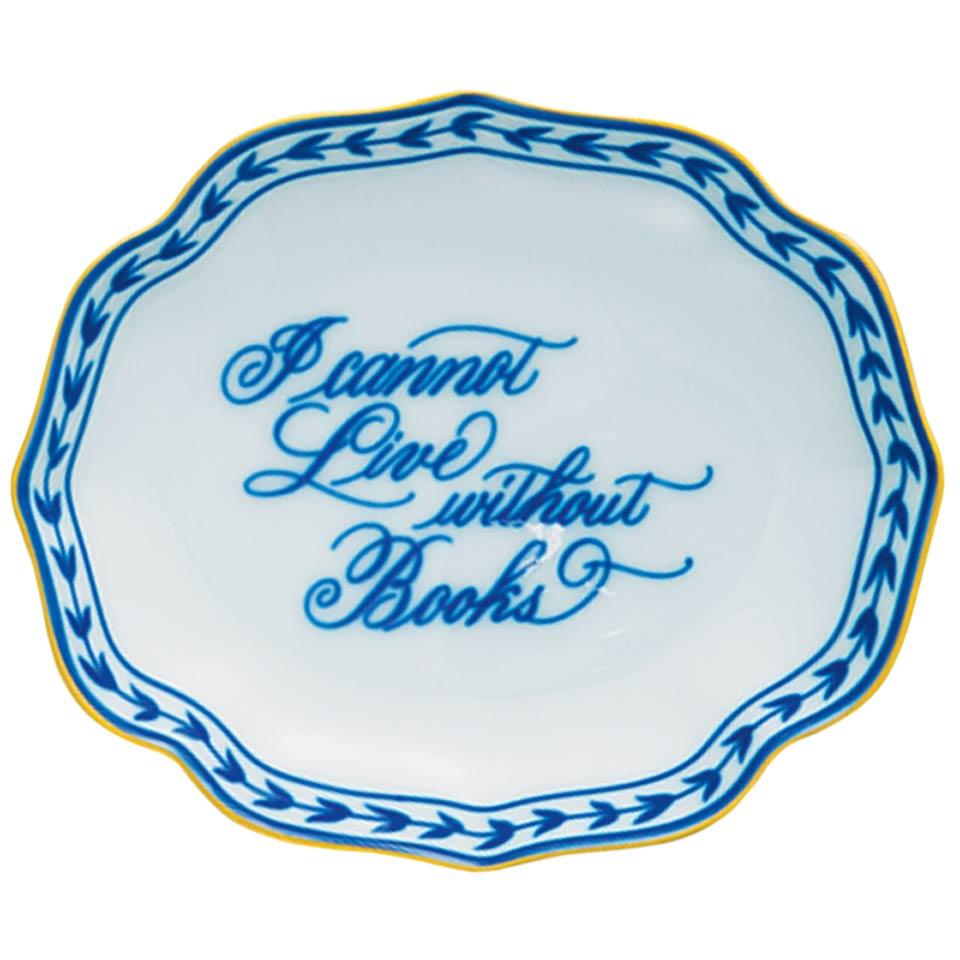 Books Oval Verse Tray