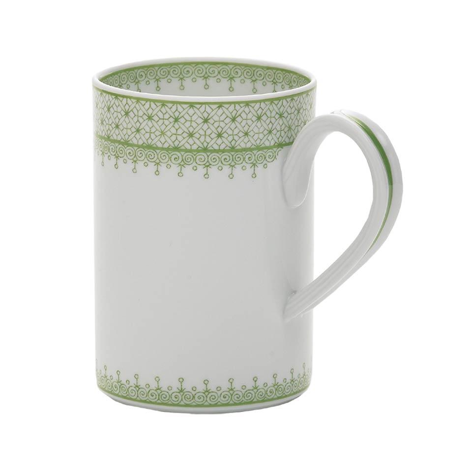 Apple Green Lace Mug
