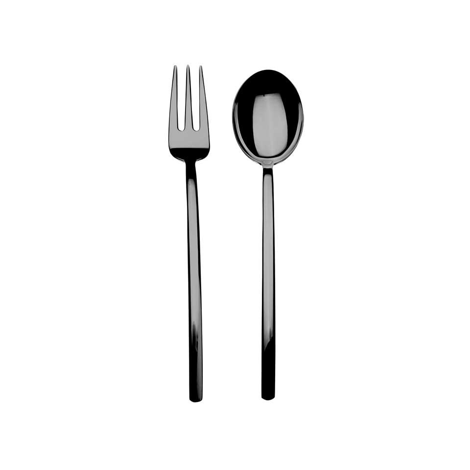 Serving Set 2 Pcs Oro Nero