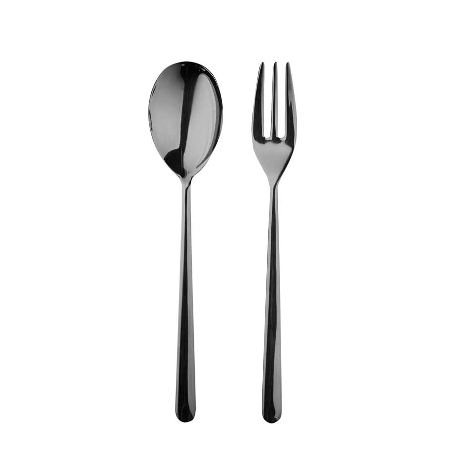 Serving Set 2 Pcs Oro Nero