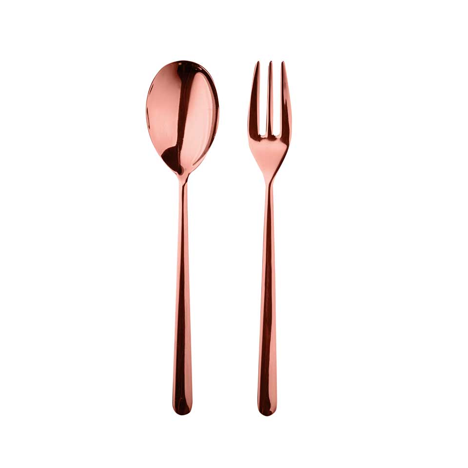 Serving Set 2 Pcs Bronzo