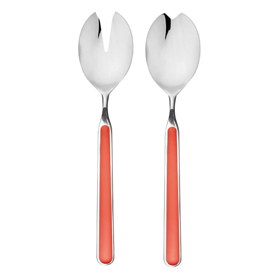 Salad Set 2 Pcs New Coral