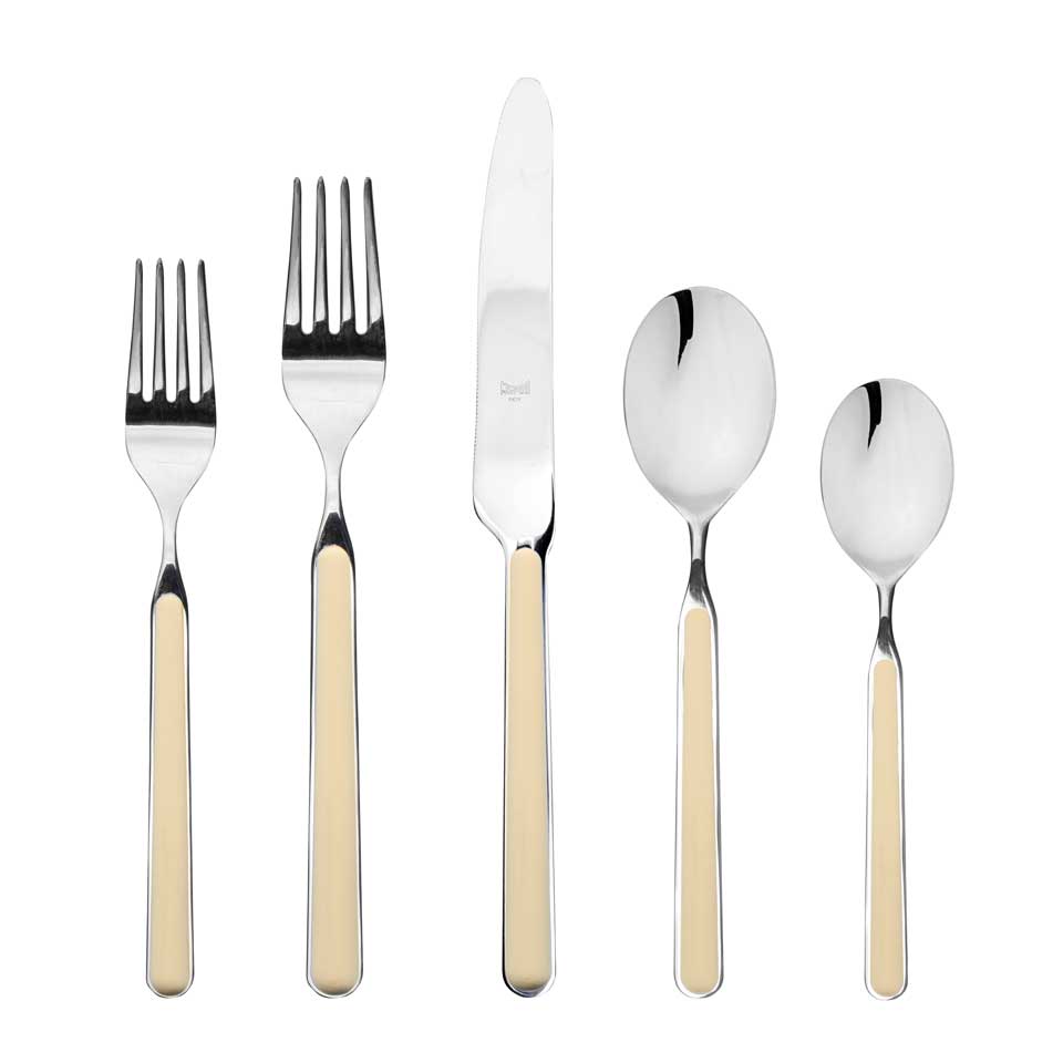 Cutlery Set 5 Pcs Place Setting New Coral