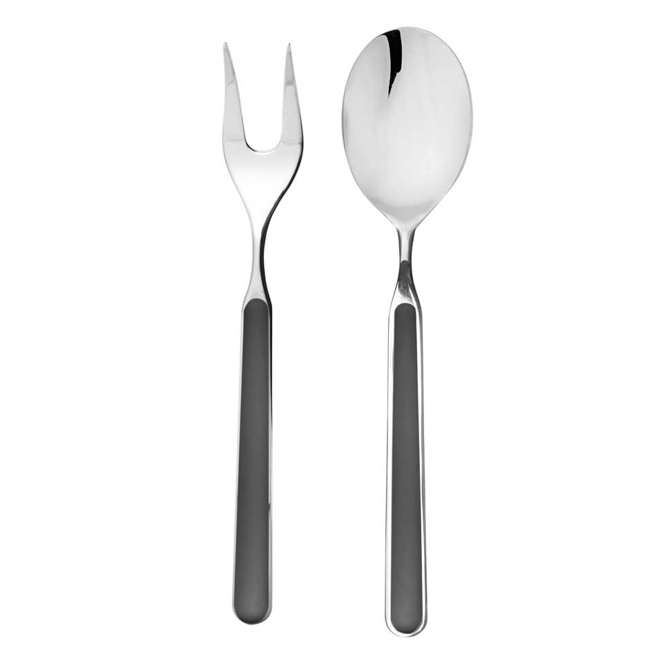 Serving Set 2 Pcs Black