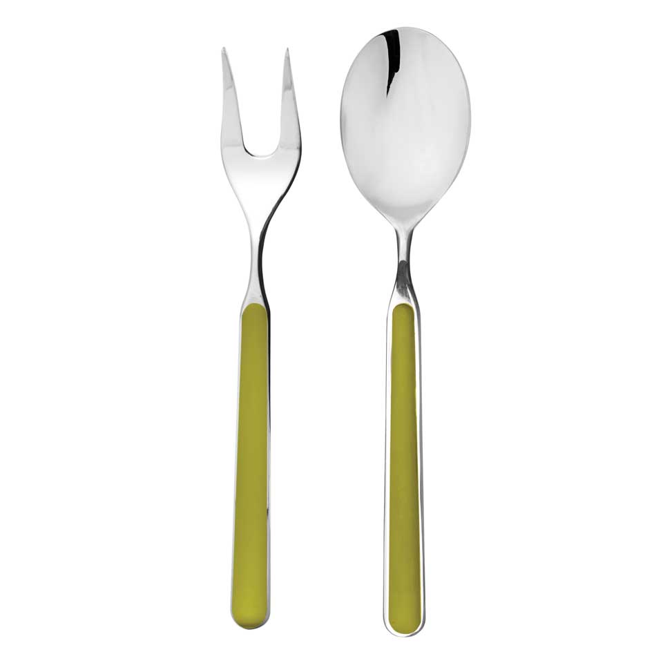 Serving Set 2 Pcs Olive-Green