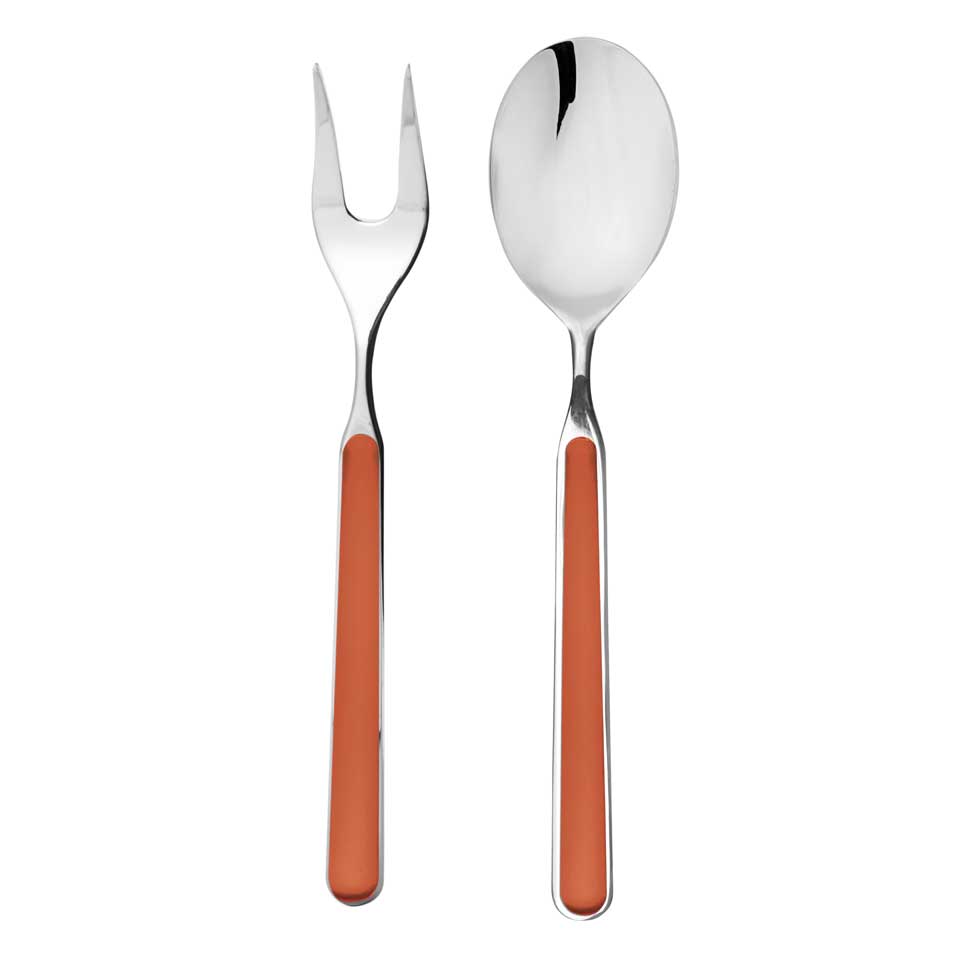 Serving Set 2 Pcs Rust