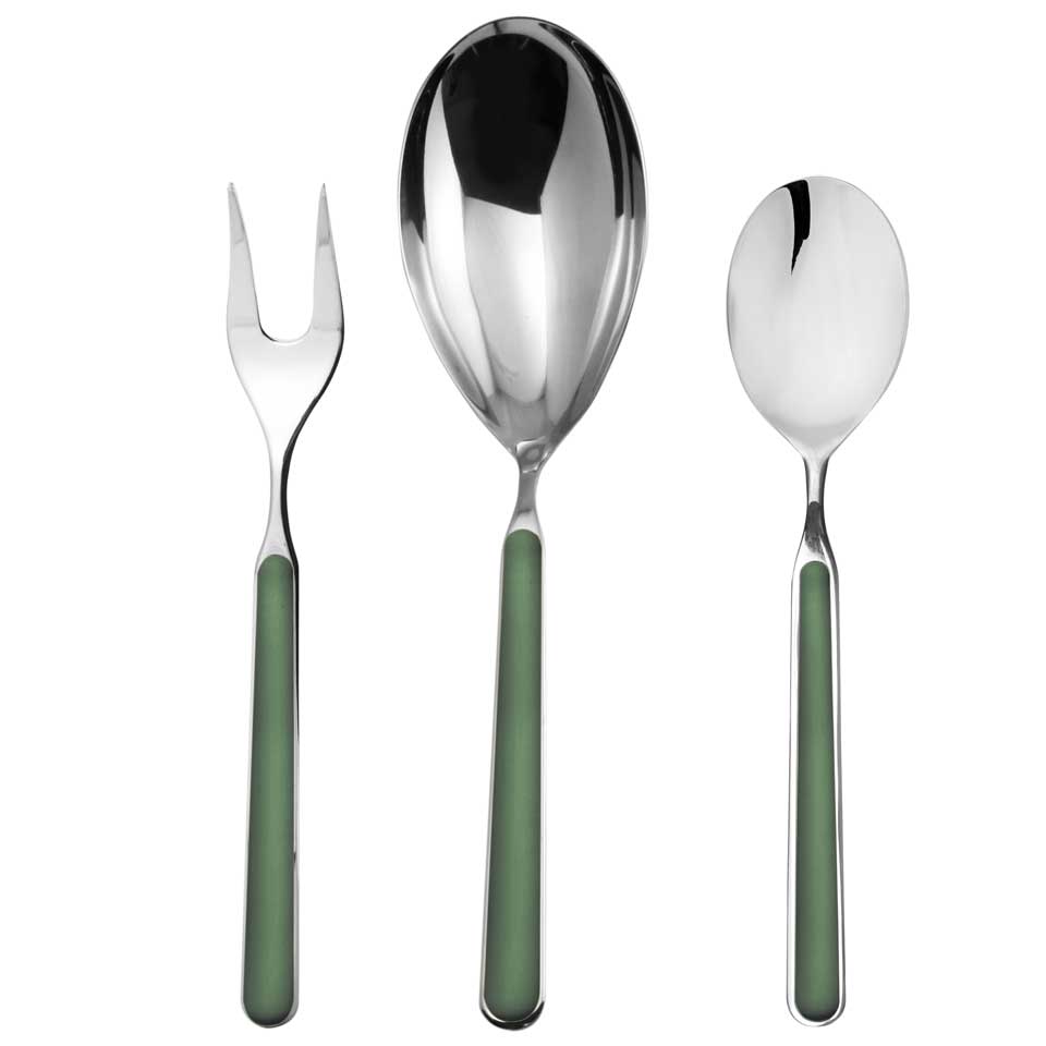 Serving Set 3 Pieces Green