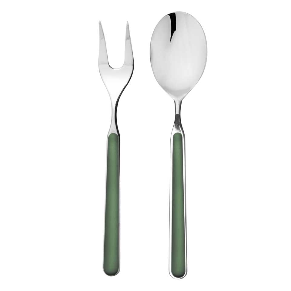 Serving Set 2 Pcs Green