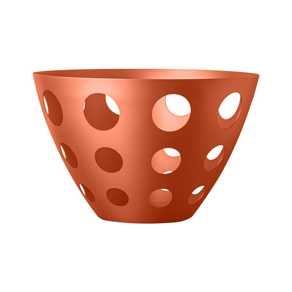Marte Center Piece Diam 11.5" Materic Rust