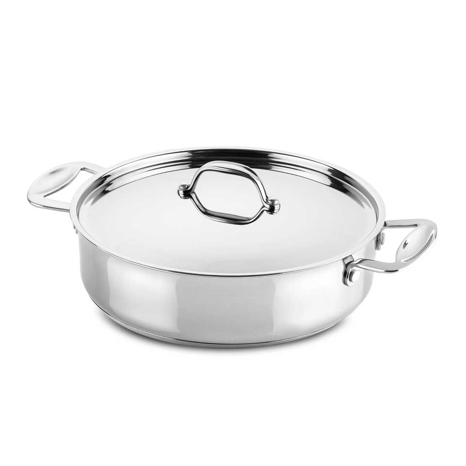 Non Stick Saute Pan 2 Handles Cm 26