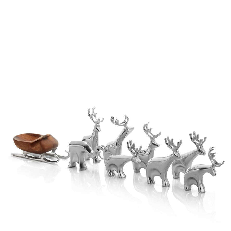 Mini Reindeer 9 pc set