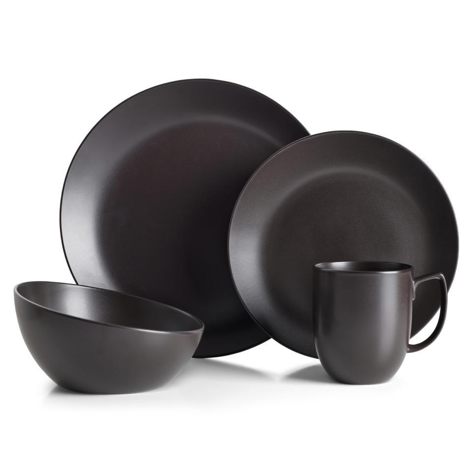 Orbit 4 Piece Place Setting Celestial Black