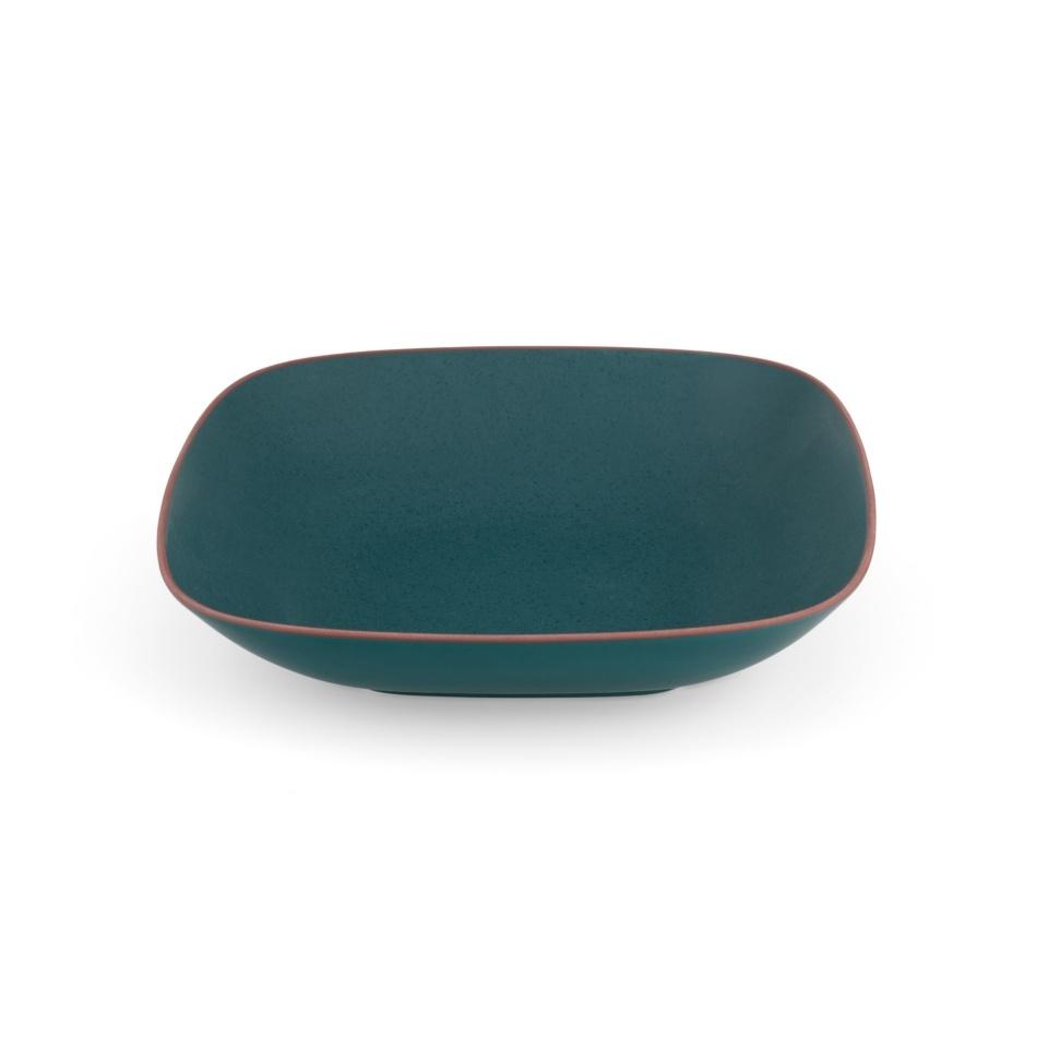 Soft Square Serving Bowl Jade