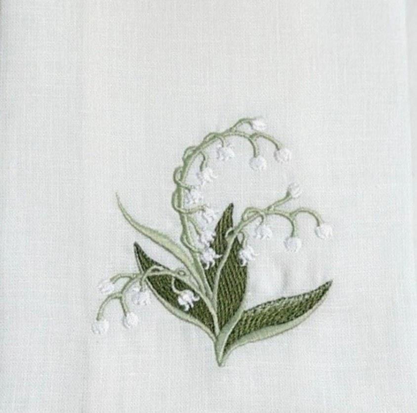 Lily of the Valley Large Napkin