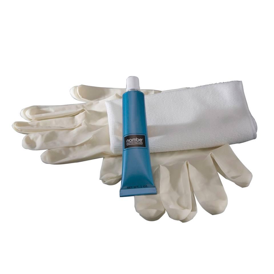 Nambé Polish Kit With Gloves & Polishing Cloth