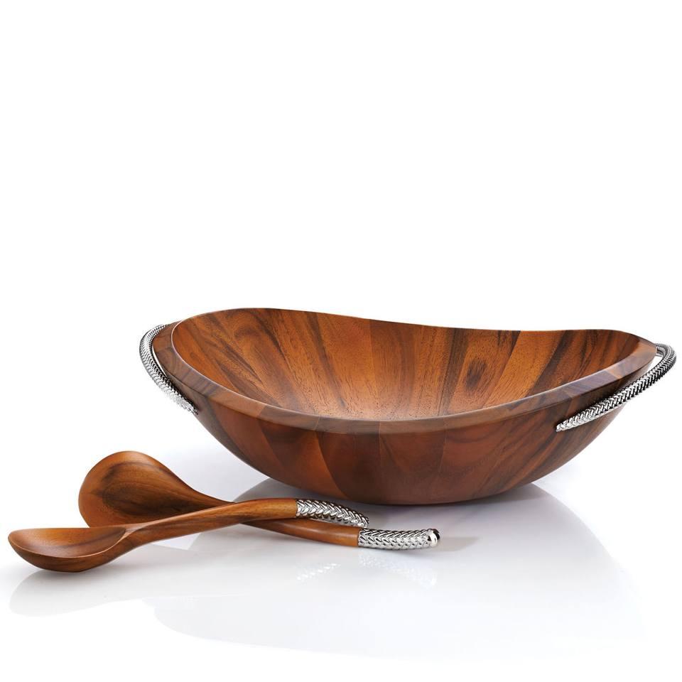 Salad Bowl With Servers