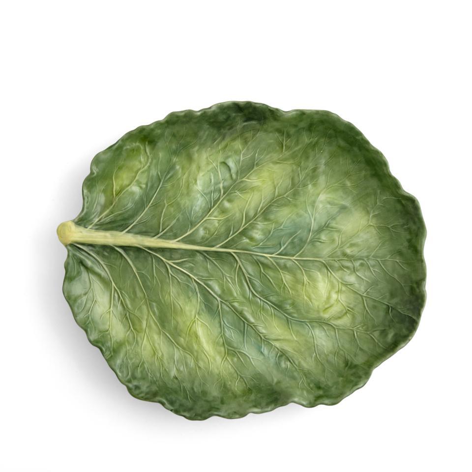 Natures Bounty Figural Leaf Dish 12'