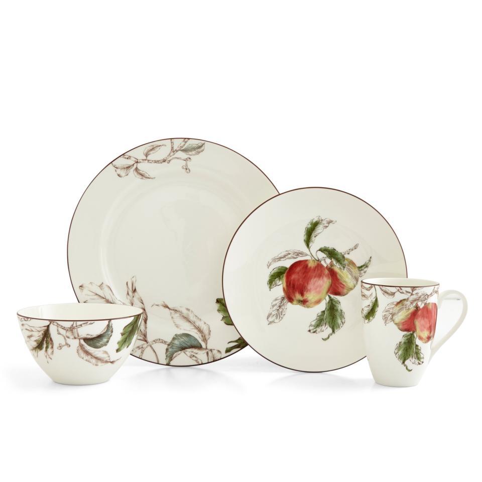 Natures Bounty 4 Piece Place Setting - Apple