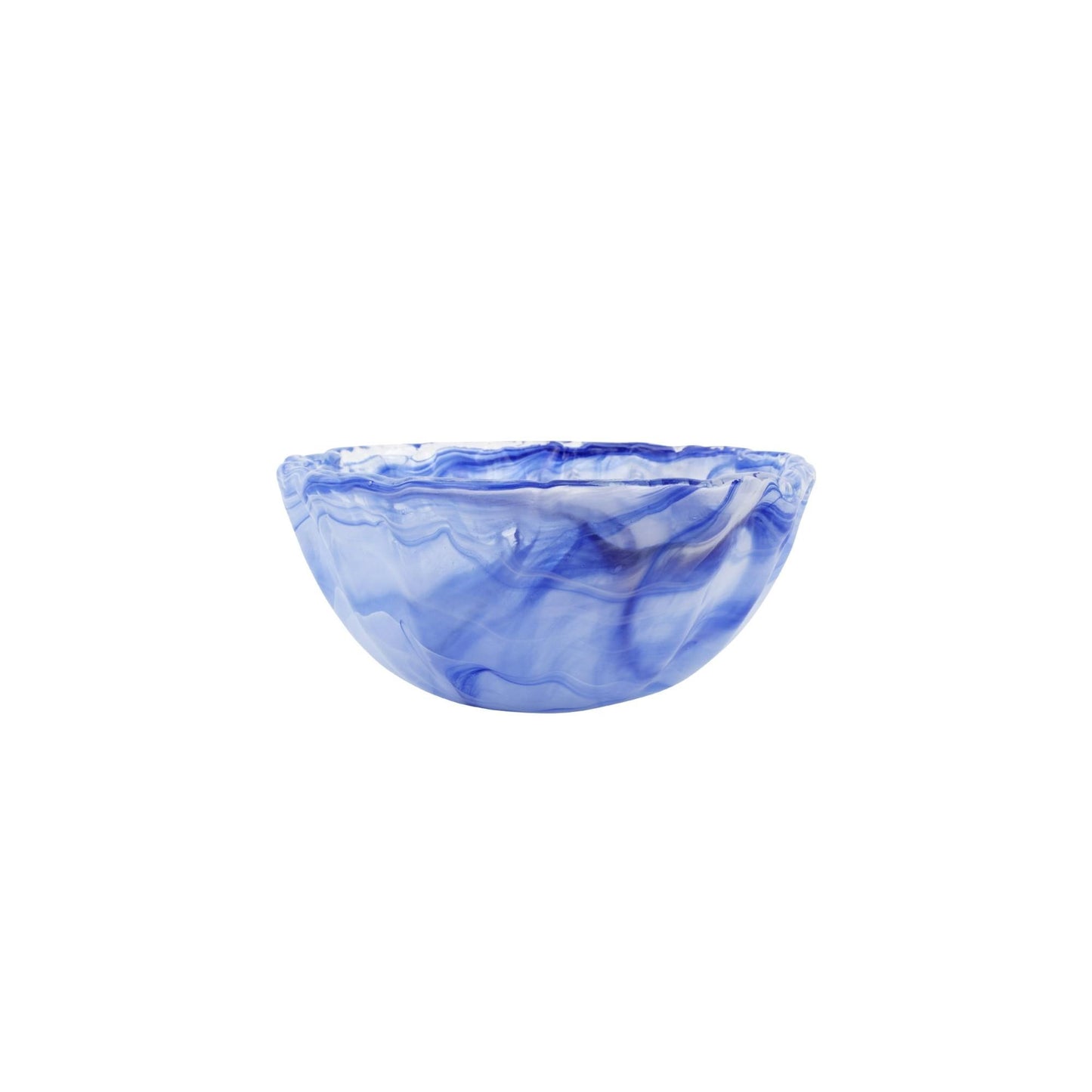 Onda Glass Cobalt Small Bowl